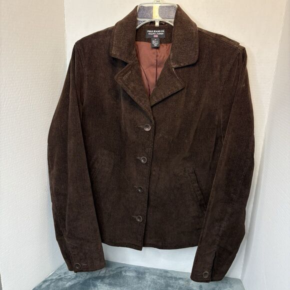 Ralph Lauren Jackets & Blazers - Vintage Polo Jeans Co Ralph Lauren Women’s Corduroy Blazer Size 10 Old Money 90s